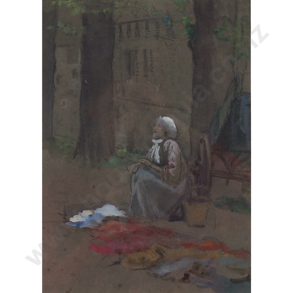 D.K. Richmond."Blind Seller'. Image 1++