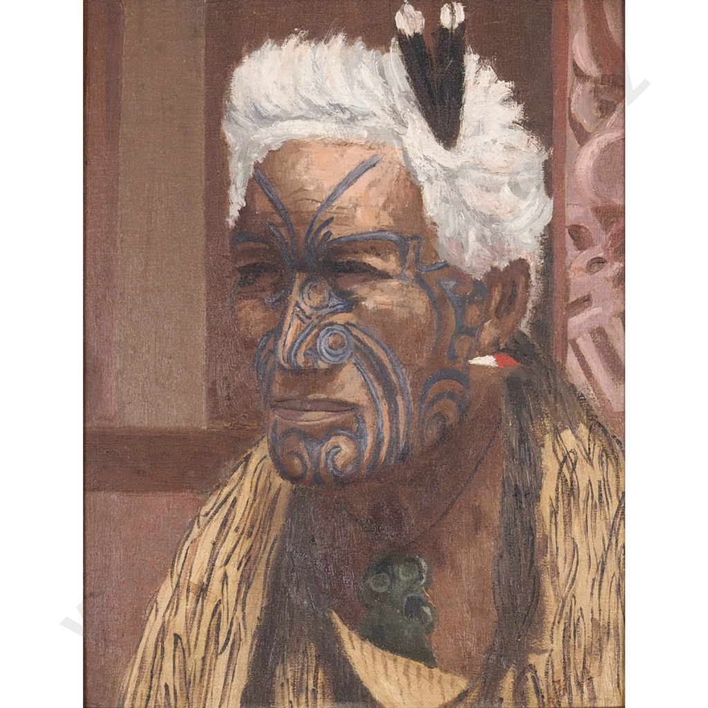 Vera Cummings. Portrait of Atama Paparangi Image 1++