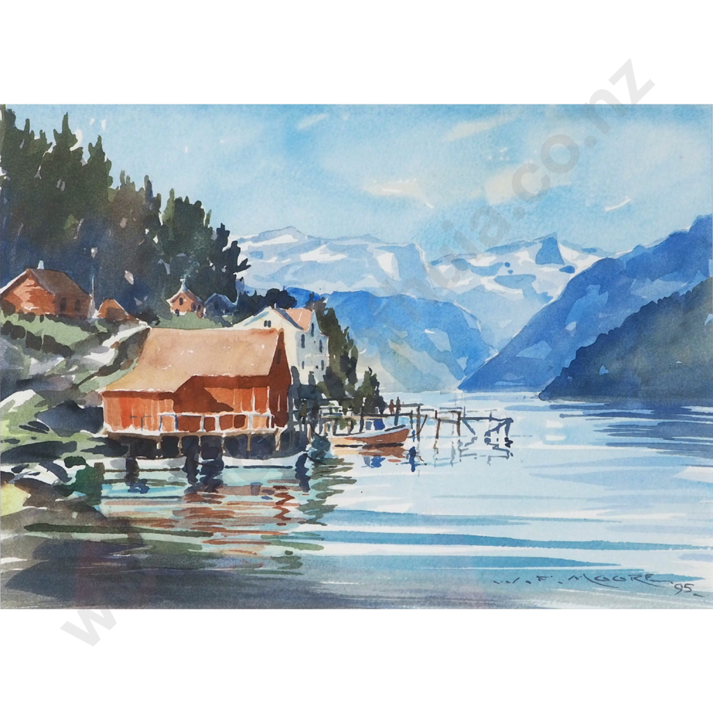 William Francis Moore. 1995. Gogu Fiord, Norway. Image 1++