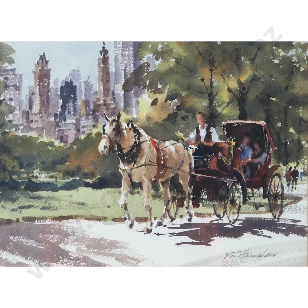 Paul Hanrahan. Central Park Amble, New York. Image 1++