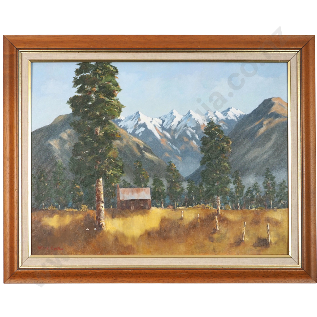 A Benton.1990 Minors' Hut, South Westland. Image 1++