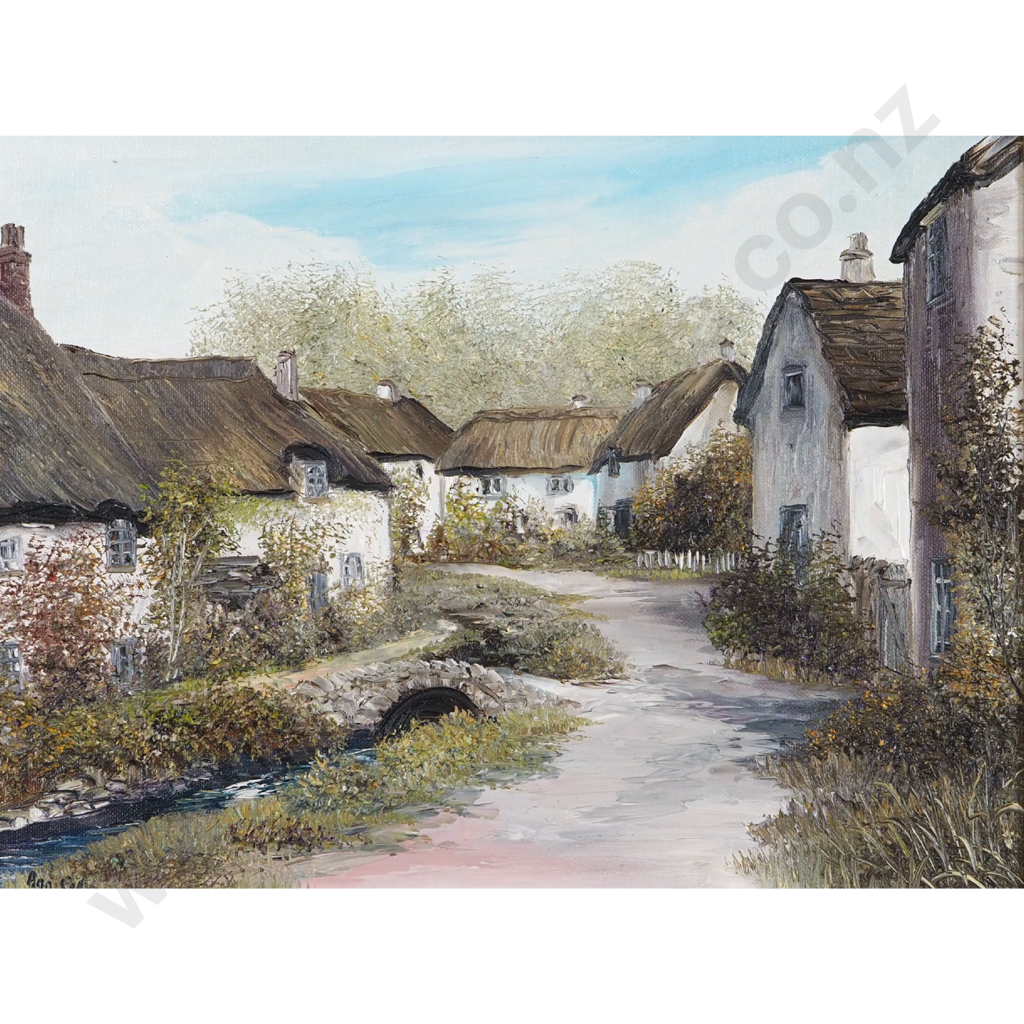 Anncelio.  English Thatched Cottage. Image 1++