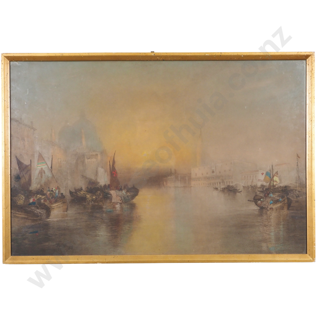 Morgan. 1897. Venetian Canal Scene. Image 1++