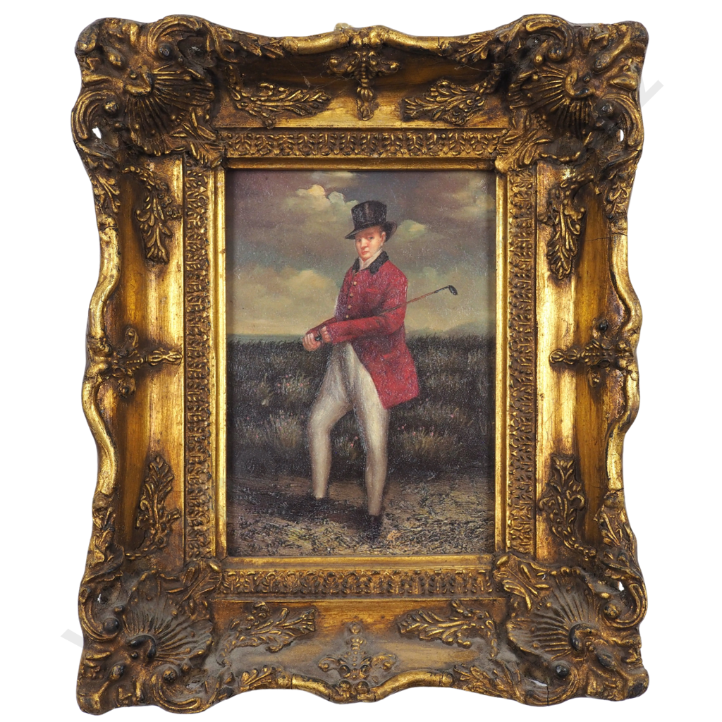 Portrait of a Golfing Gentleman. Image 1++