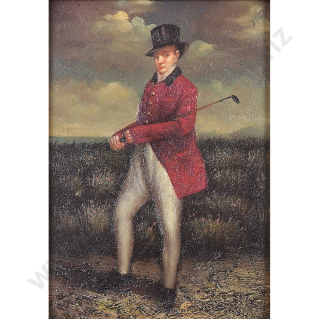 Portrait of a Golfing Gentleman. Image 1++