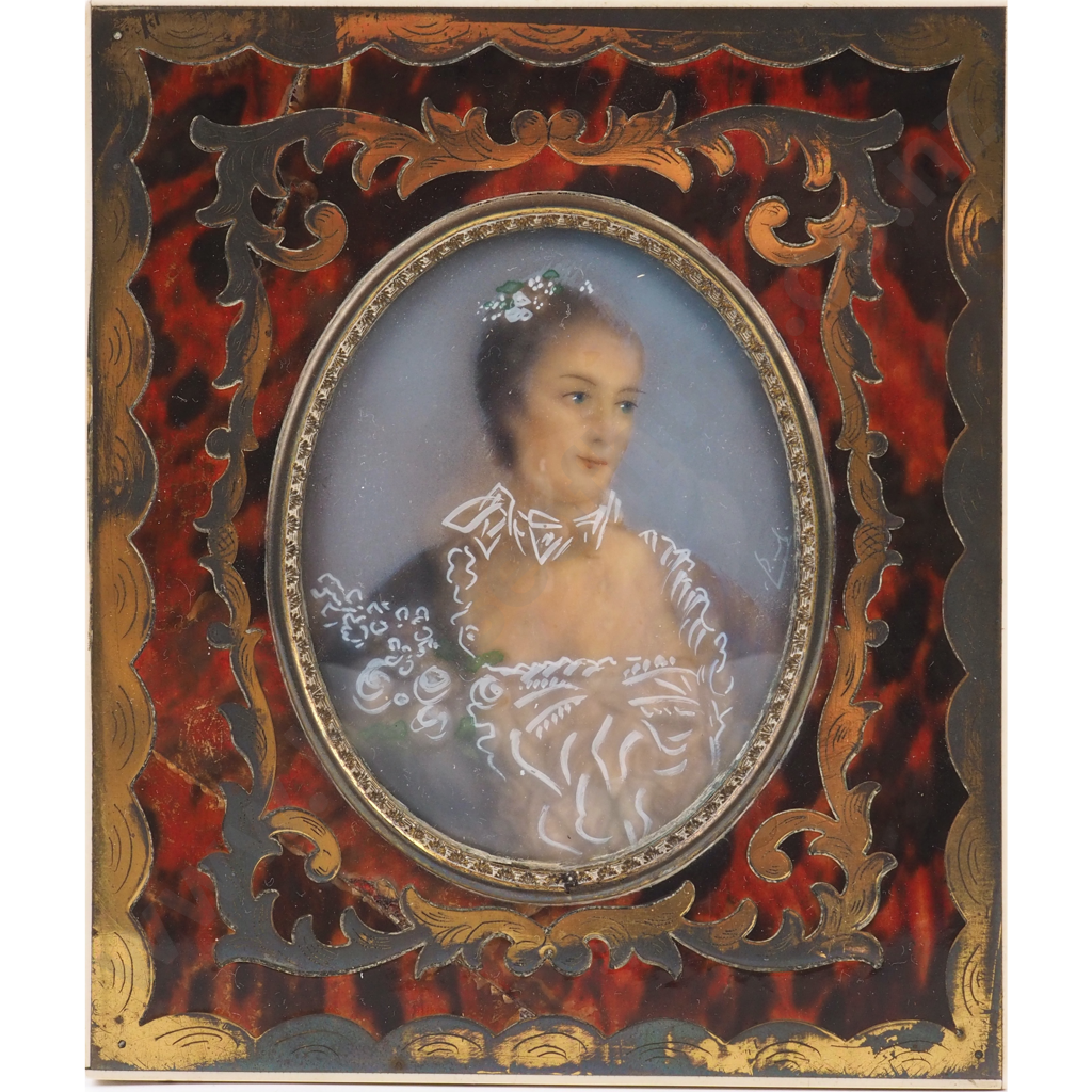 Signature illegible. Mme Pompadour. Image 1++