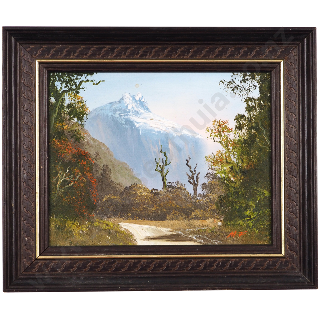 Two Michael Finnerty Landscapes - Mt Cook; The Road to Milford. Image 1++