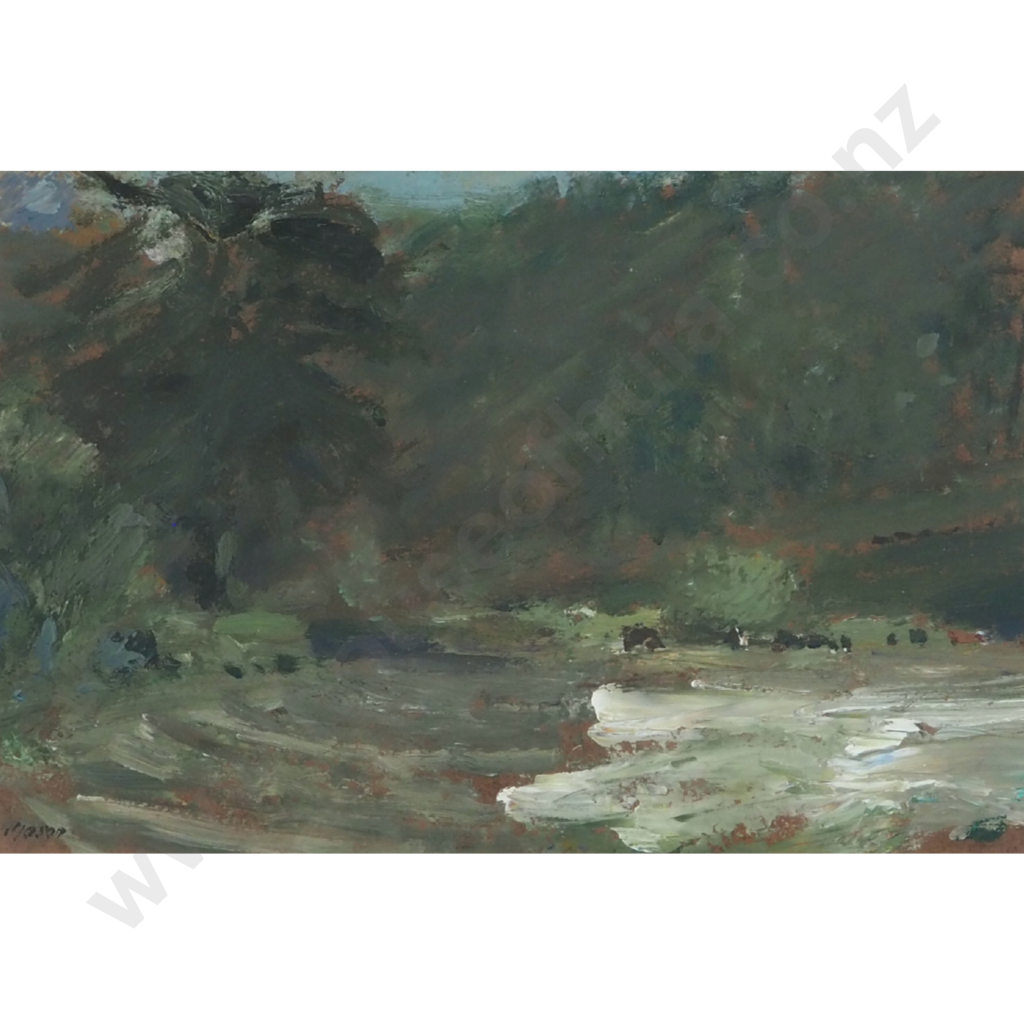 Malcom Mason: Cattle on Beach. Image 1++