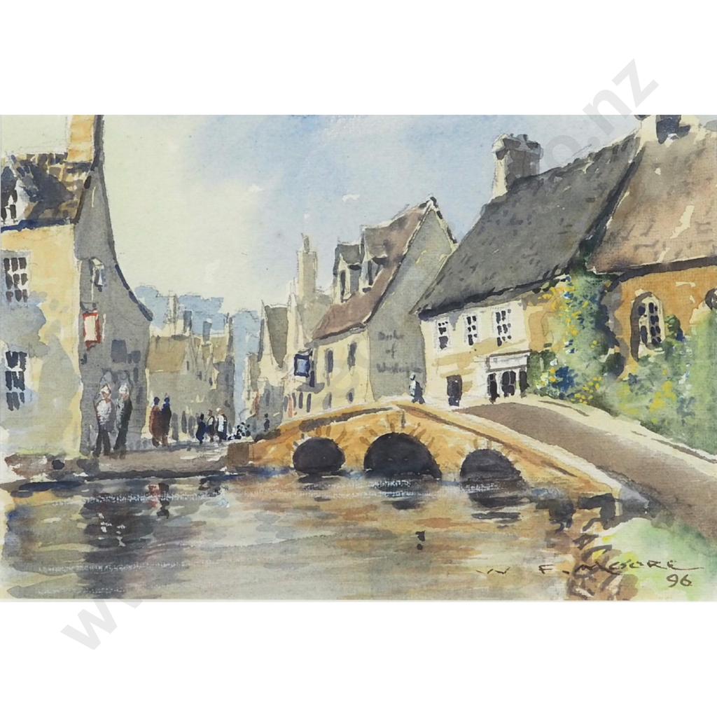 William Francis Moore. 1996. Duke of Wellington Pub, Cotswalds, Britain. Image 1++