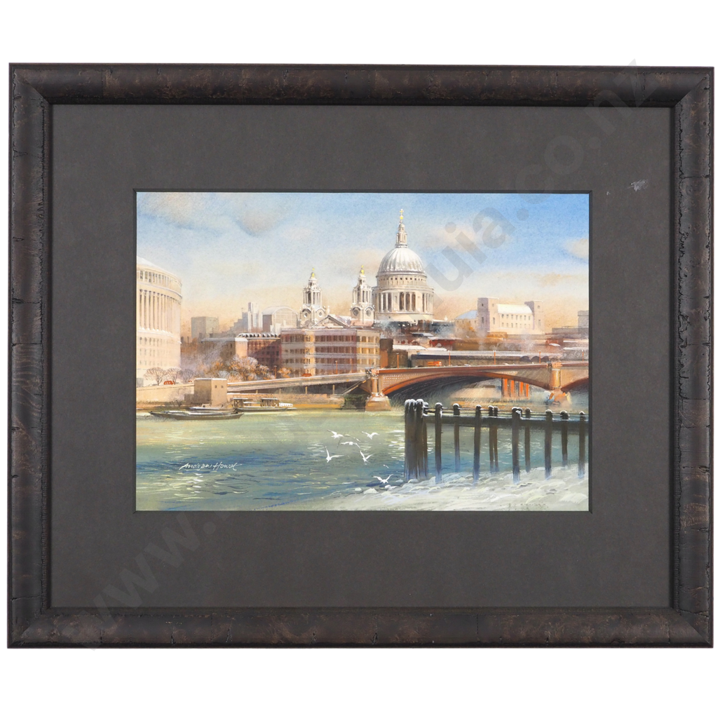 Andrew Howat. Blackfriars Bridge & Railway Brigde, London. Image 1++