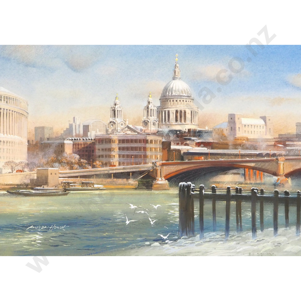 Andrew Howat. Blackfriars Bridge & Railway Brigde, London. Image 1++