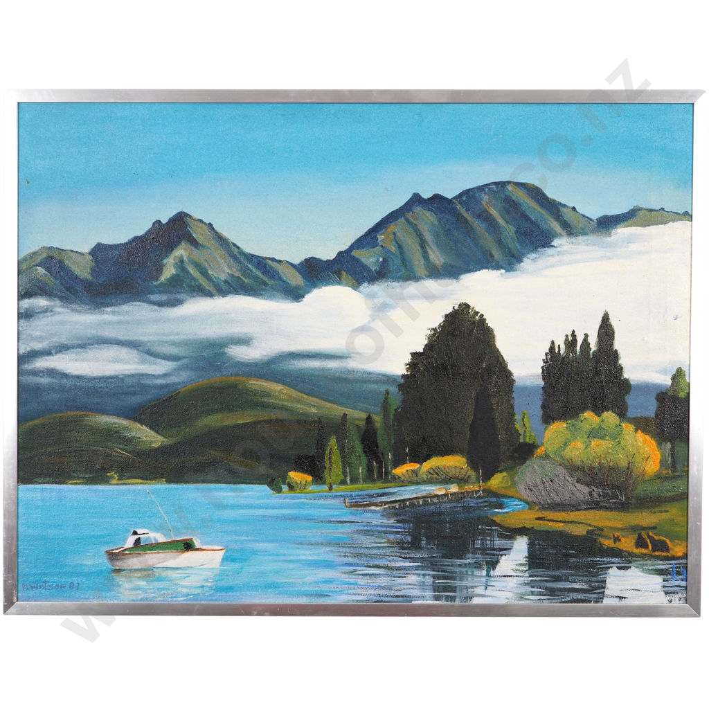 R. Watson. 1993. Lake Te Anau. Image 1++