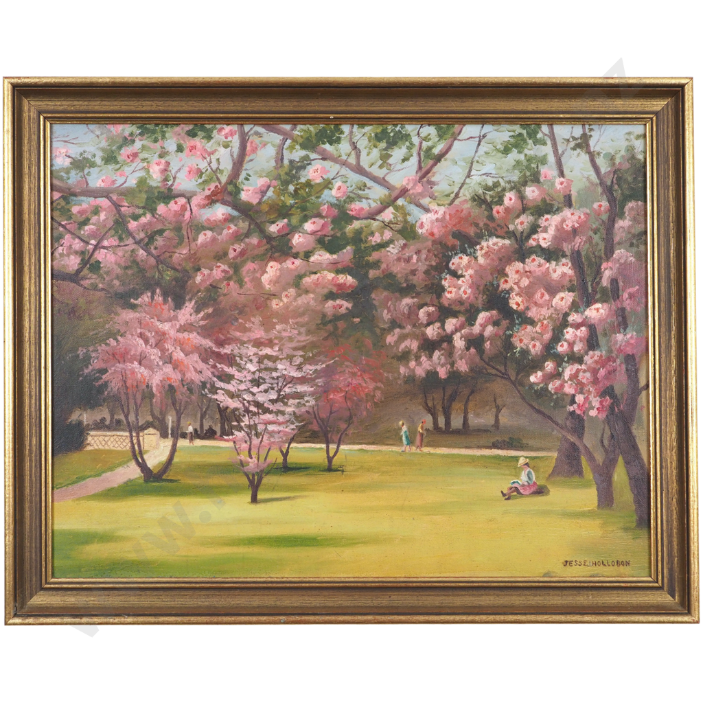 Jesse Hollobon. Cherry Trees. Image 1++