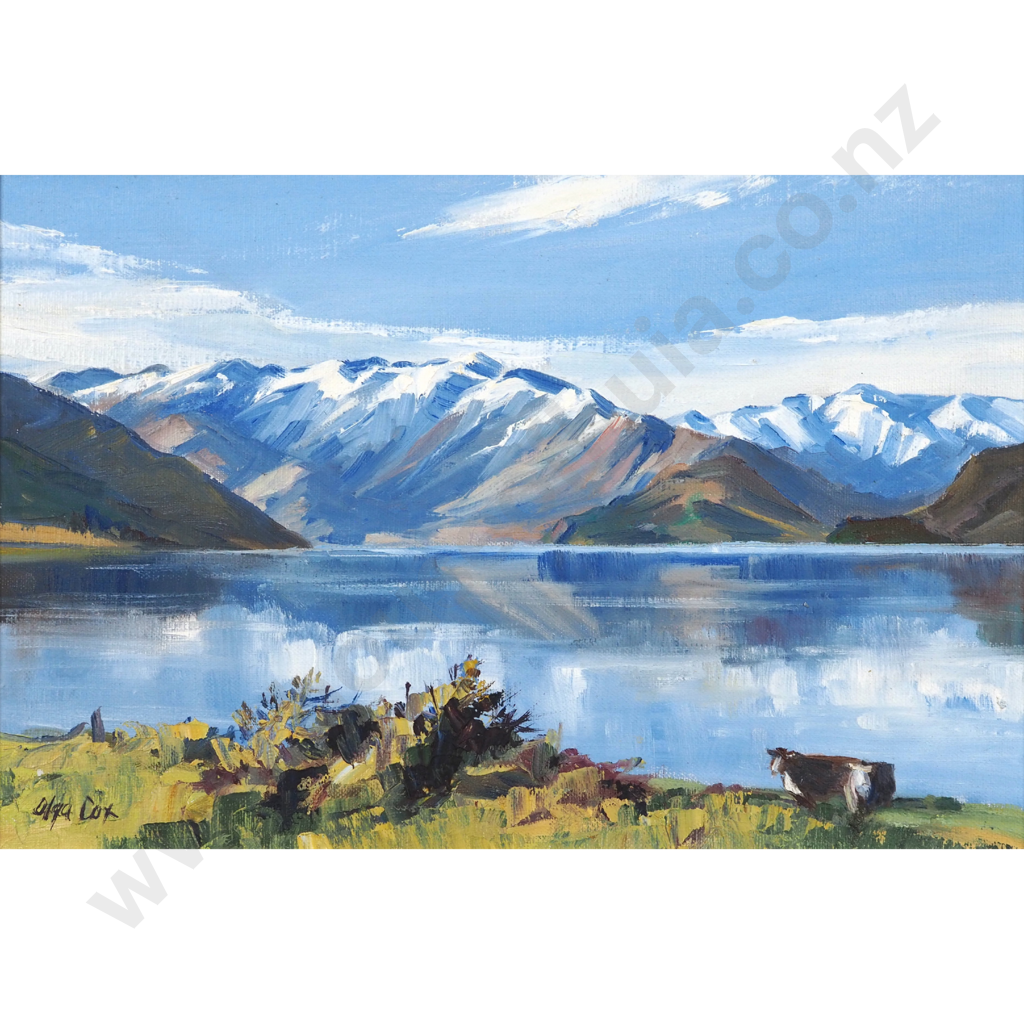 Olga Cox. Lake Pukaki. Image 1++