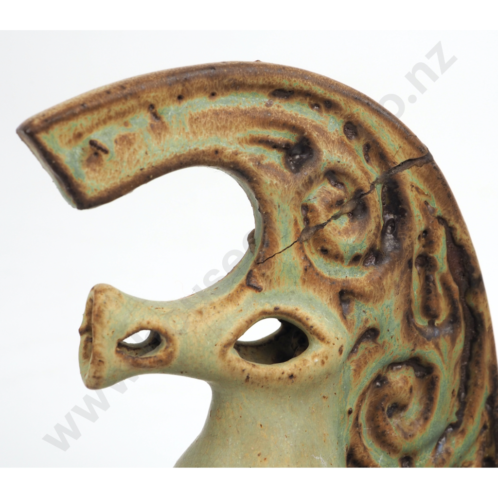 Juliette Peter. Trojan Horse Pottery Pot A/F. Image 1++