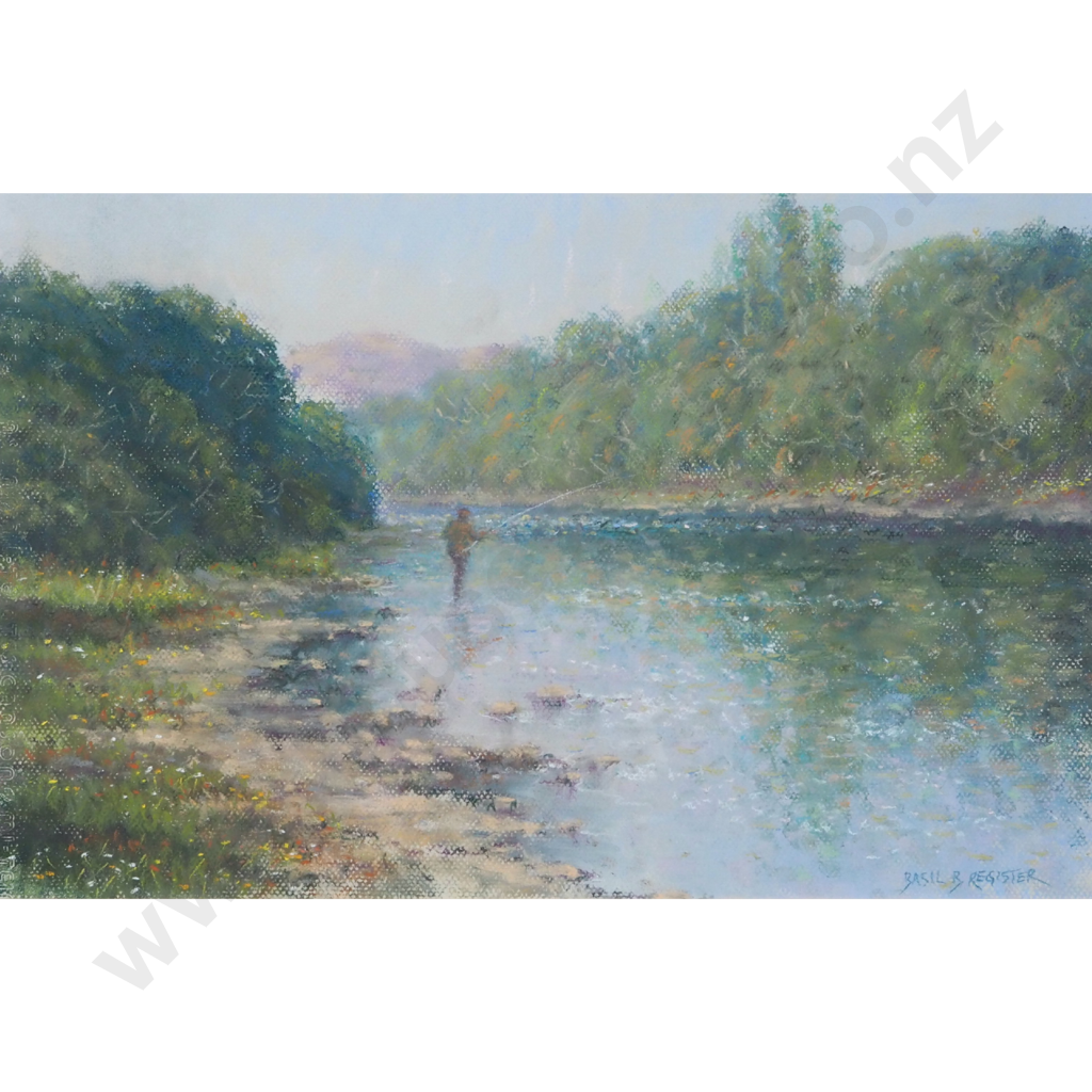 Basil B Register. 1991. Manawatu River. Image 1++