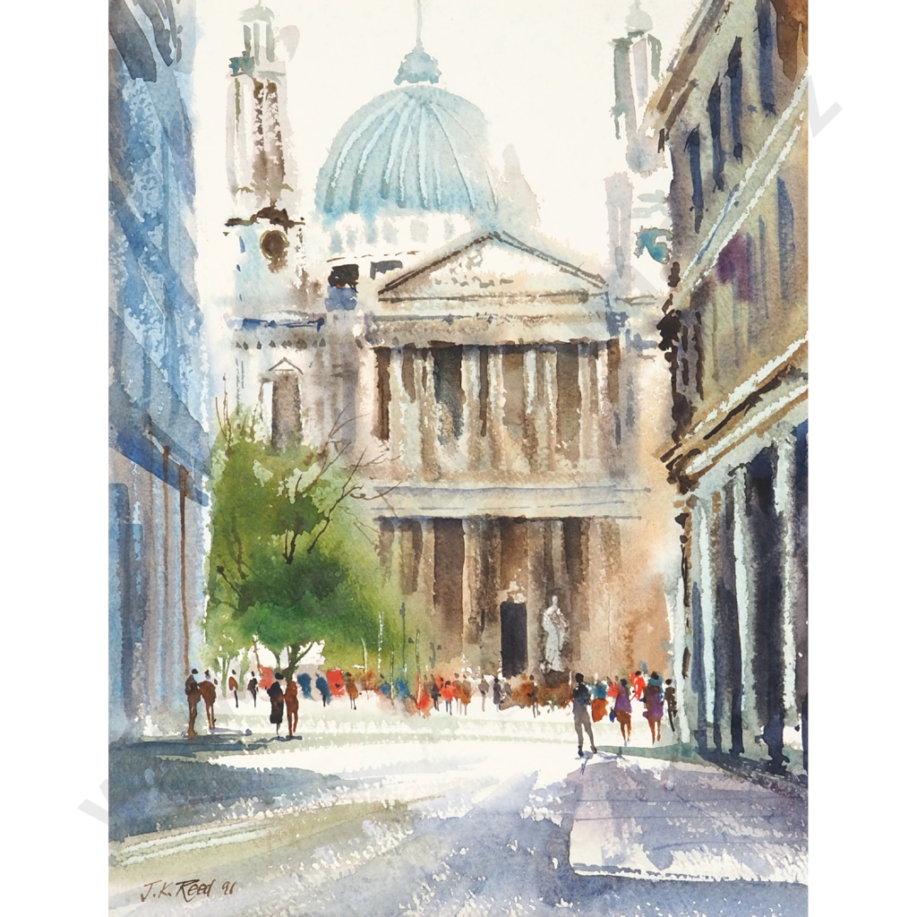 J.K. Reed. 1996. St Paul's London. Image 1++