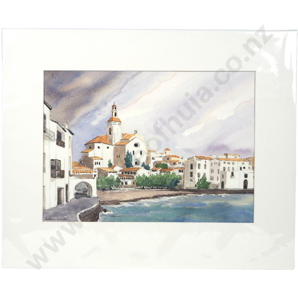 Quillam Collister.  Waterfront Cadaques, Spain. Image 1++