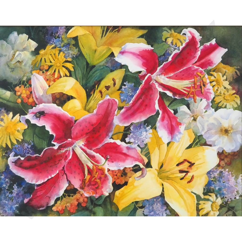 Nancy Tichbourne. Lilies. Image 1++