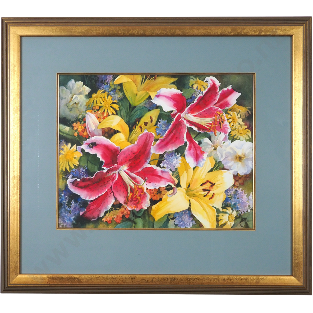 Nancy Tichbourne. Lilies. Image 1++