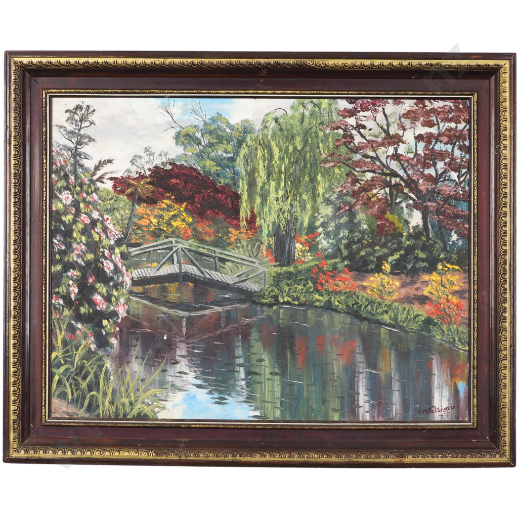 G. M. Pettigrew. University Grounds Ilam. Image 1++