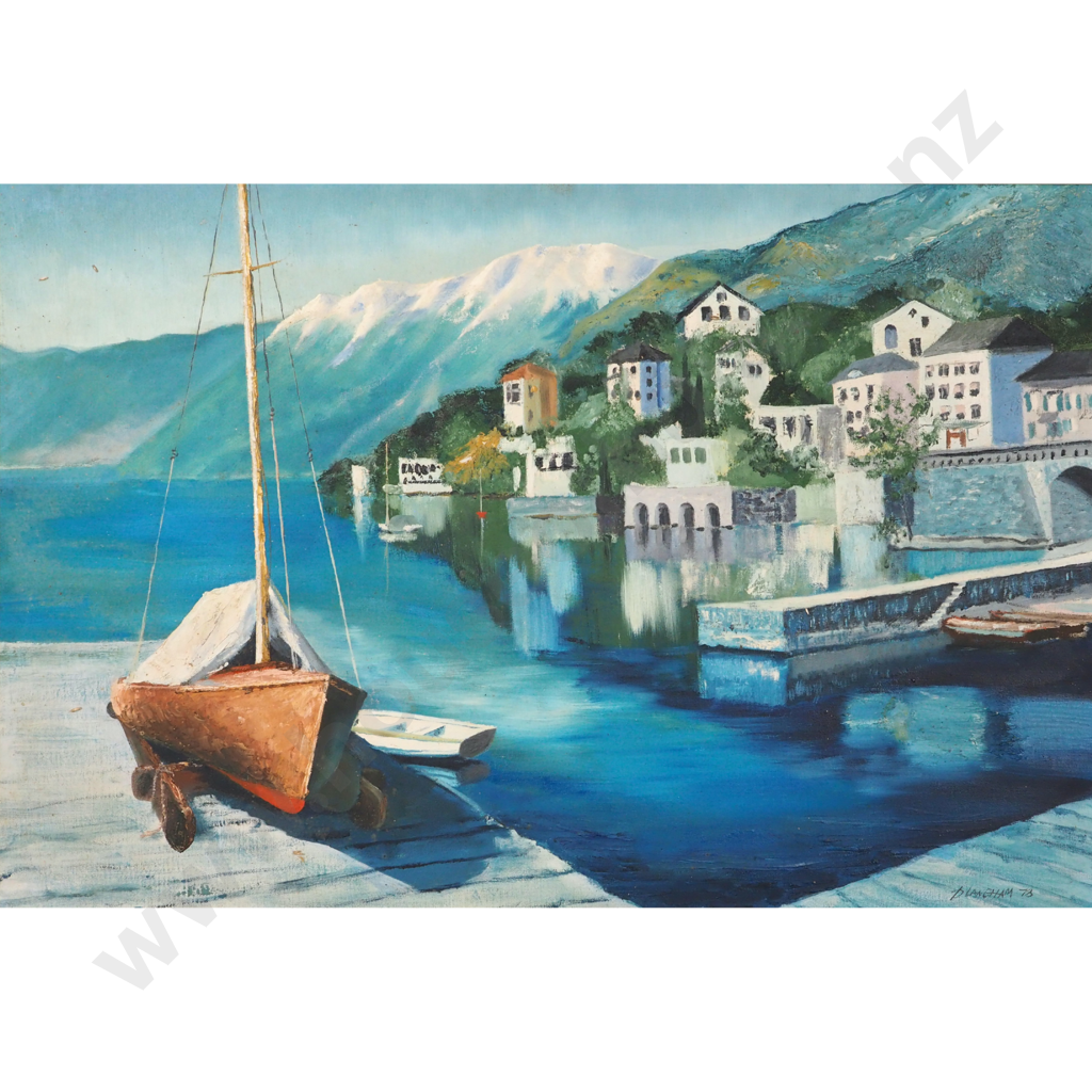 D. Langham. Lake Scene. Image 1++