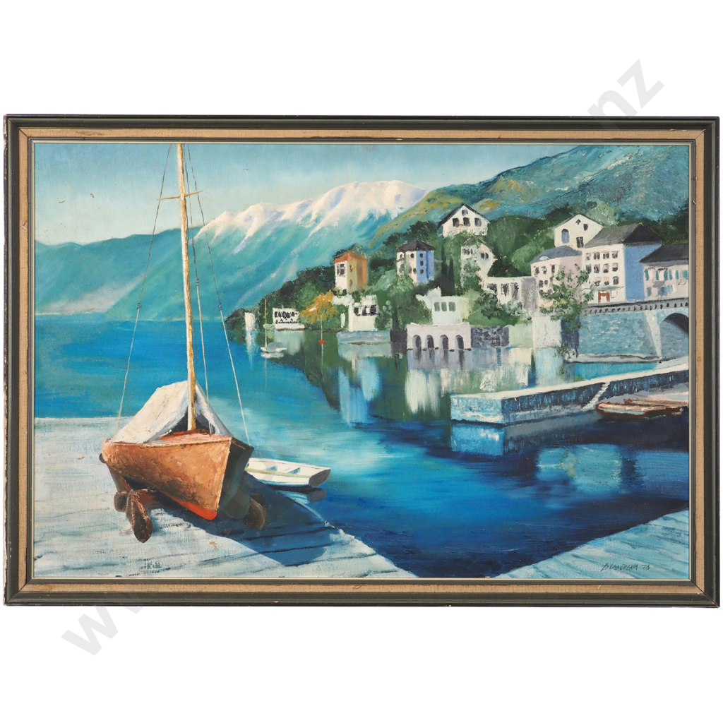 D. Langham. Lake Scene. Image 1++