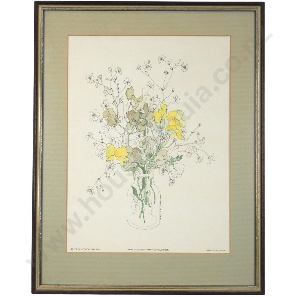Mary Lou Goertzen .  "Snap Dragons" & "Spring Bouquet" Image 1++