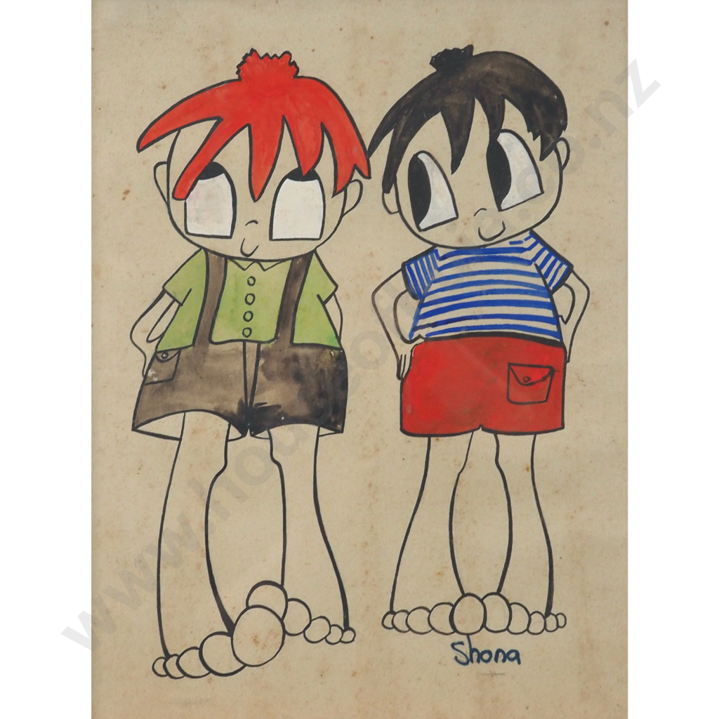 Shona McFarlane. Cartoon Image 1++