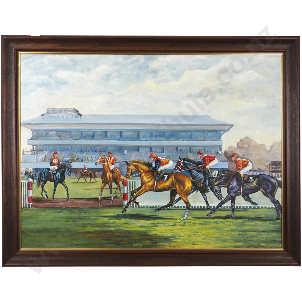 Lynley A. Driver.  Racing Horses Image 1++