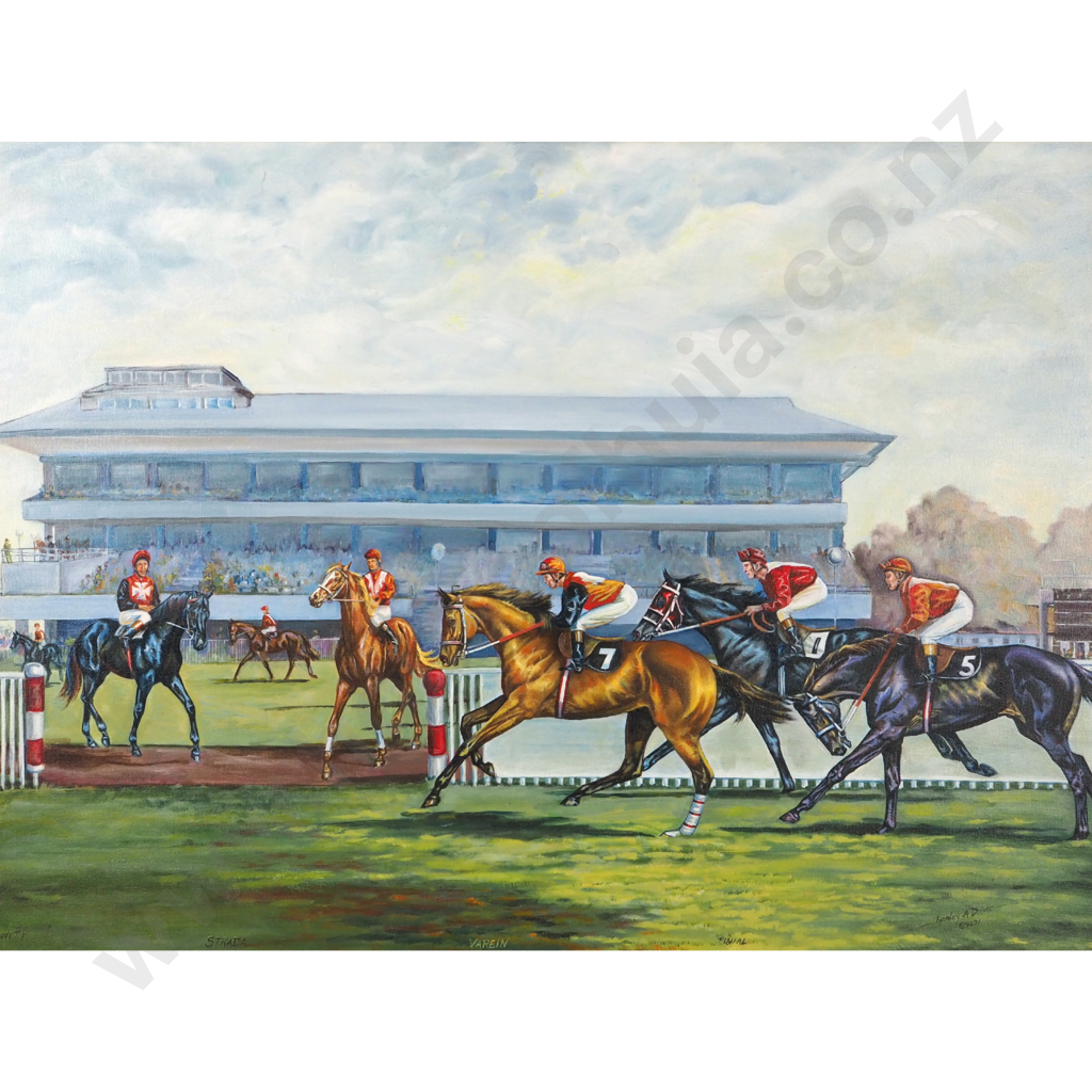 Lynley A. Driver.  Racing Horses Image 1++