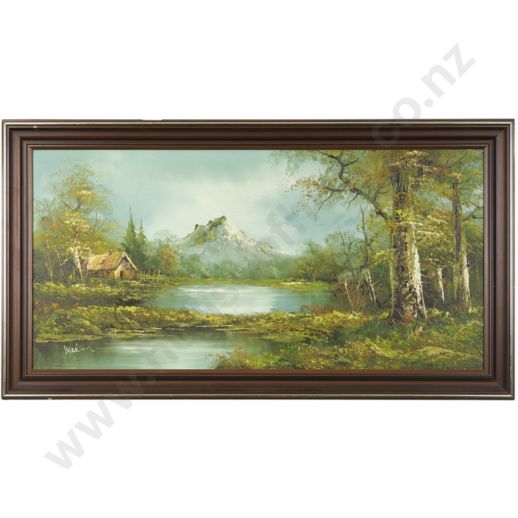 Landscape w Silver Birches Image 1++