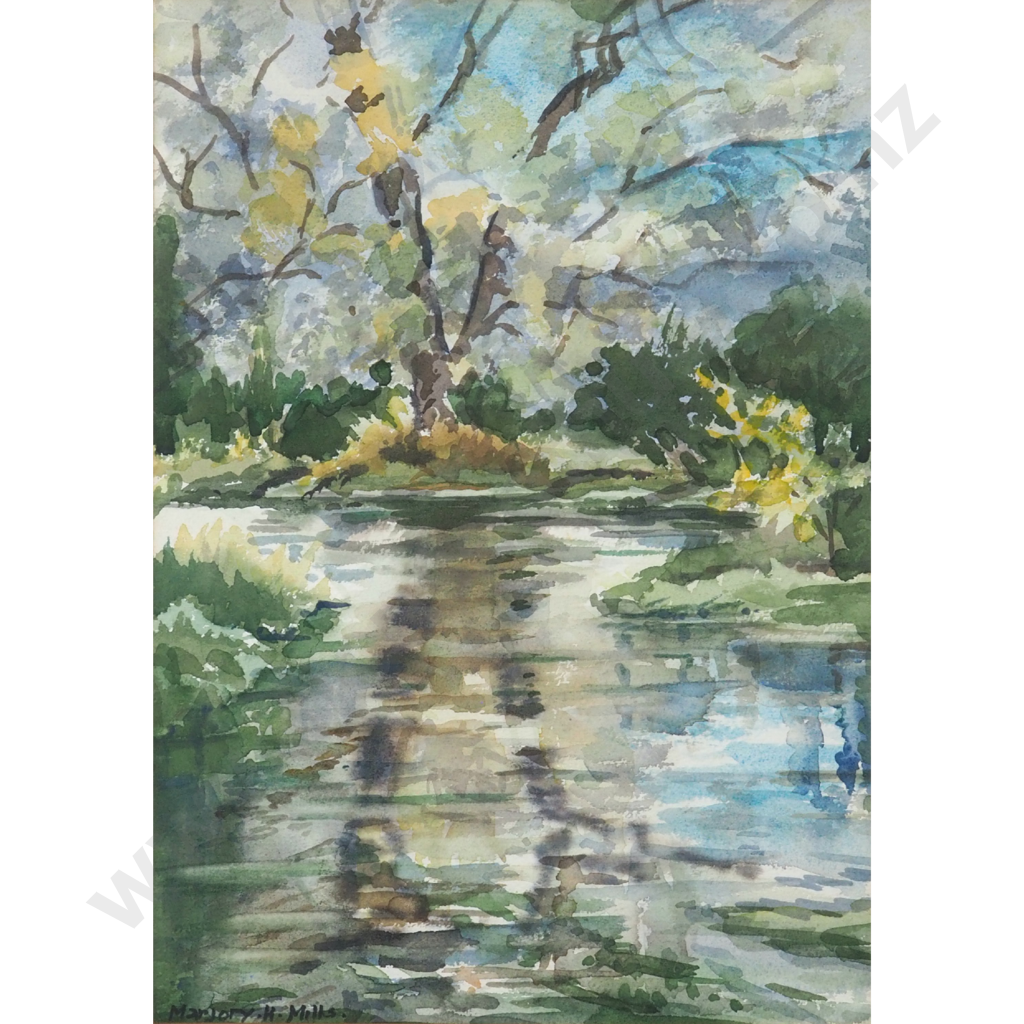 Marjorie Miles. Water reflections. Image 1++