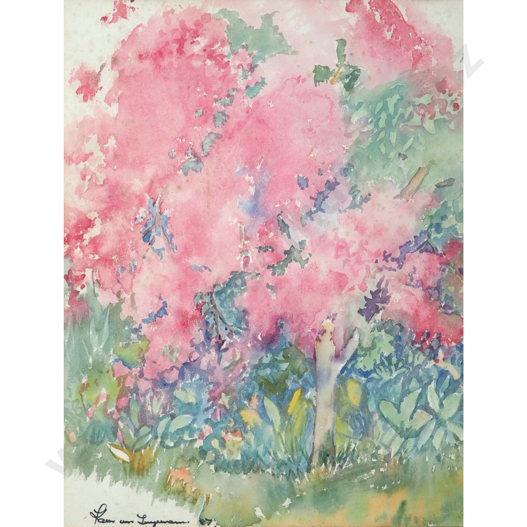 Cath Von Tunzleman. 1987.  AshBurton Gardens Image 1++