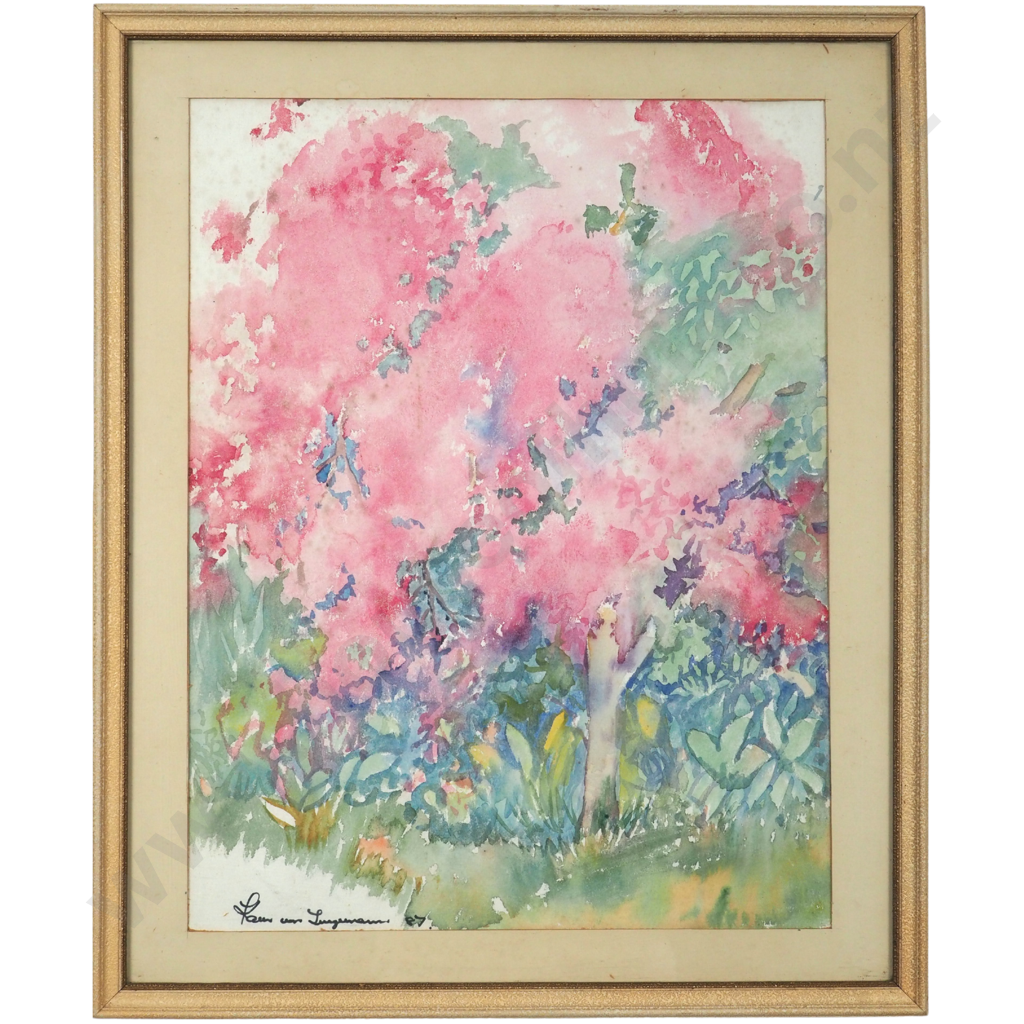 Cath Von Tunzleman. 1987.  AshBurton Gardens Image 1++
