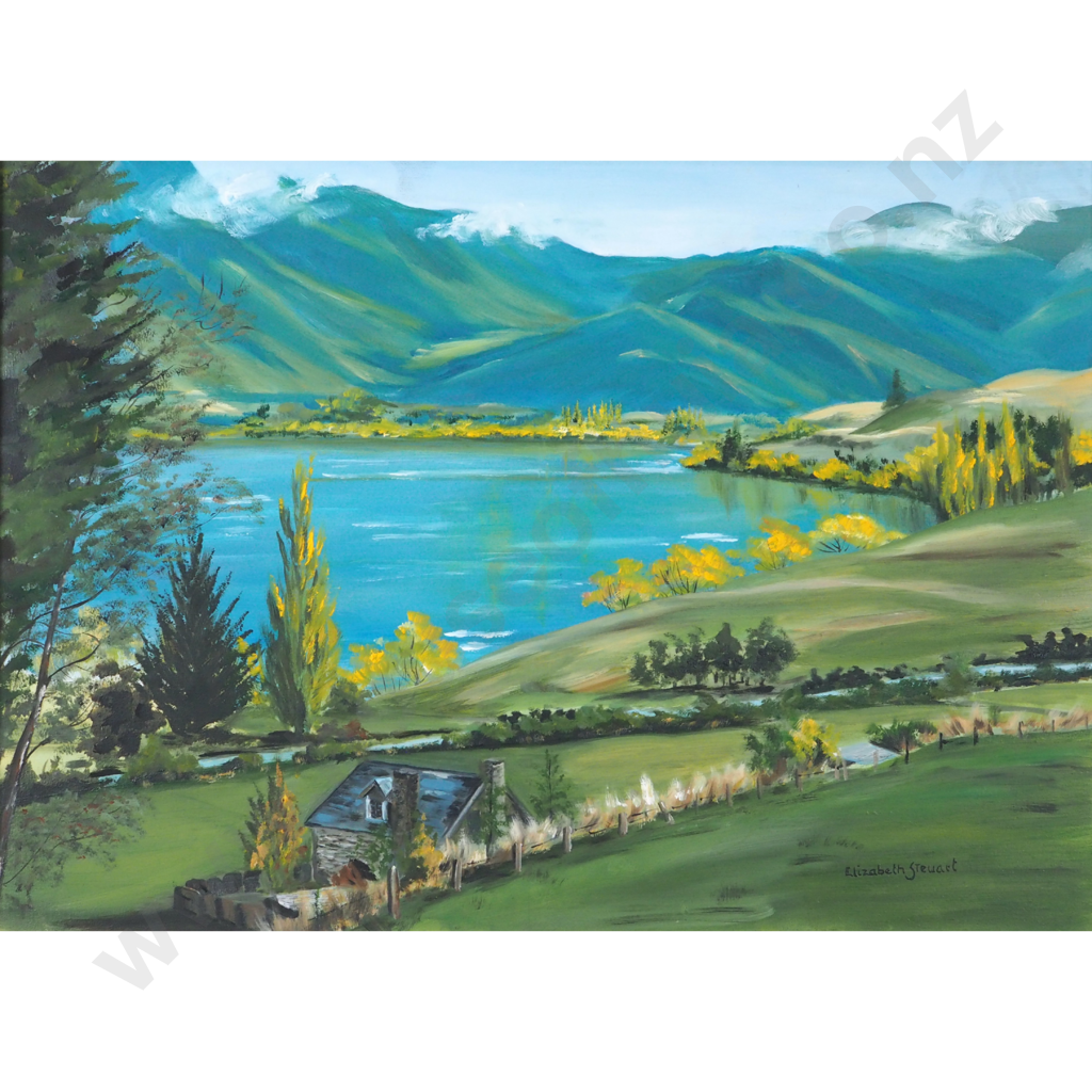 Elizabeth Stewart. Lake Scene. Image 1++