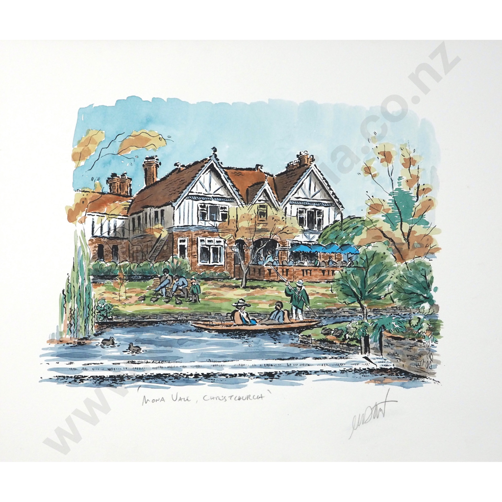C.W. Dent. Mona Vale, Christchurch. Image 1++