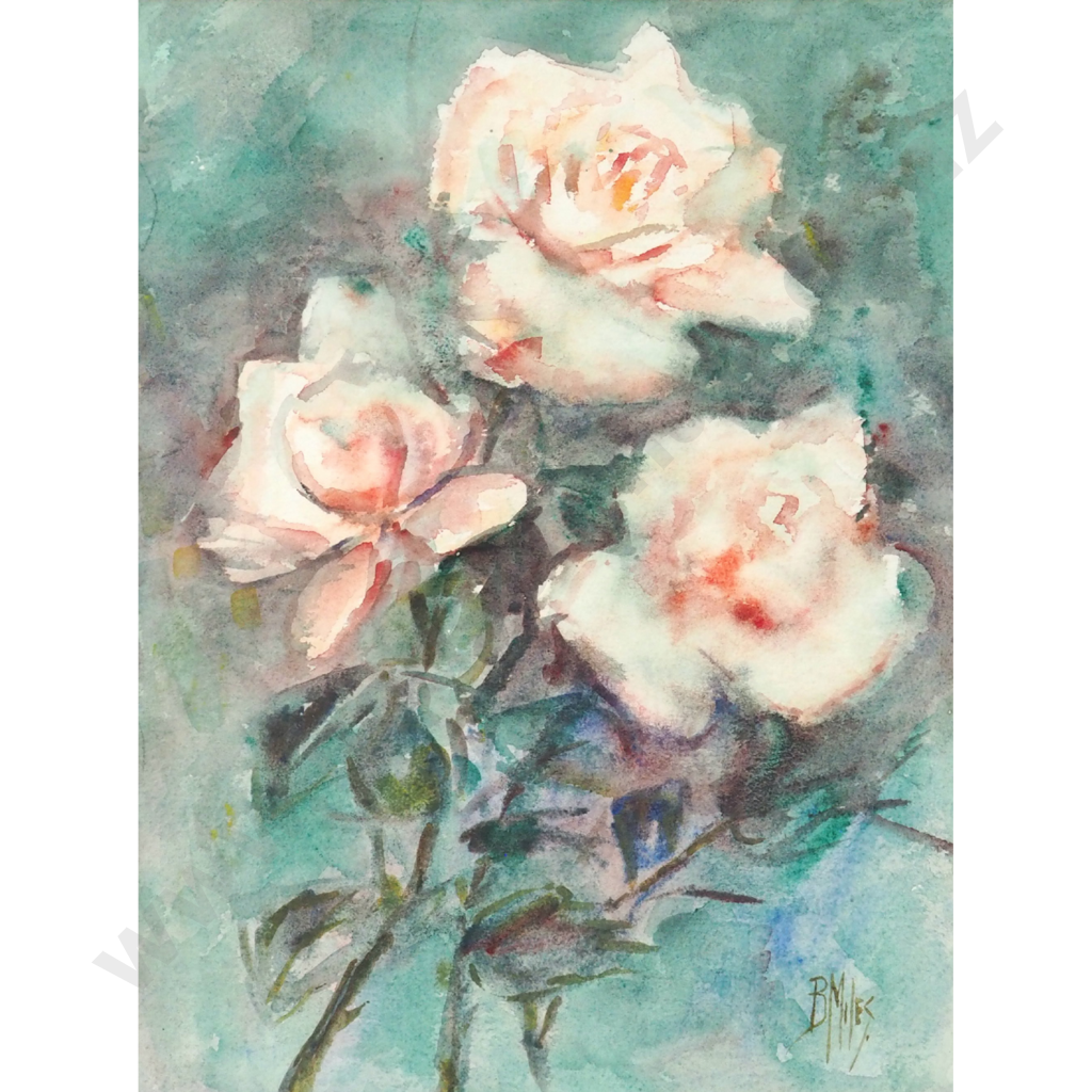B Miles. Still Life Wild Roses. Image 1++