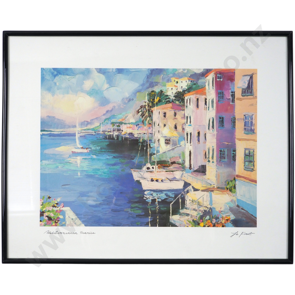 Mediterranean Sunrise, La Foret. Image 1++