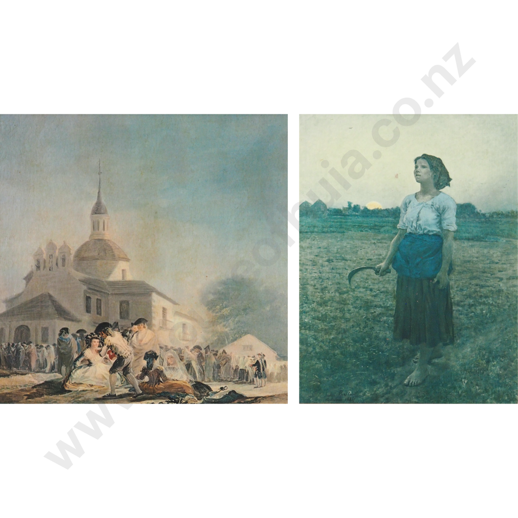 Two Reproduction Prints, One in a Gilt Frame. Image 1++
