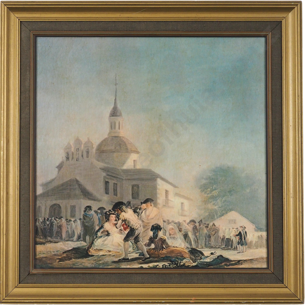 Two Reproduction Prints, One in a Gilt Frame. Image 1++