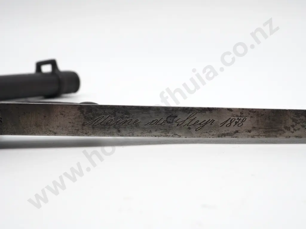 1878 Pattern Label French Bayonet  Image 1++