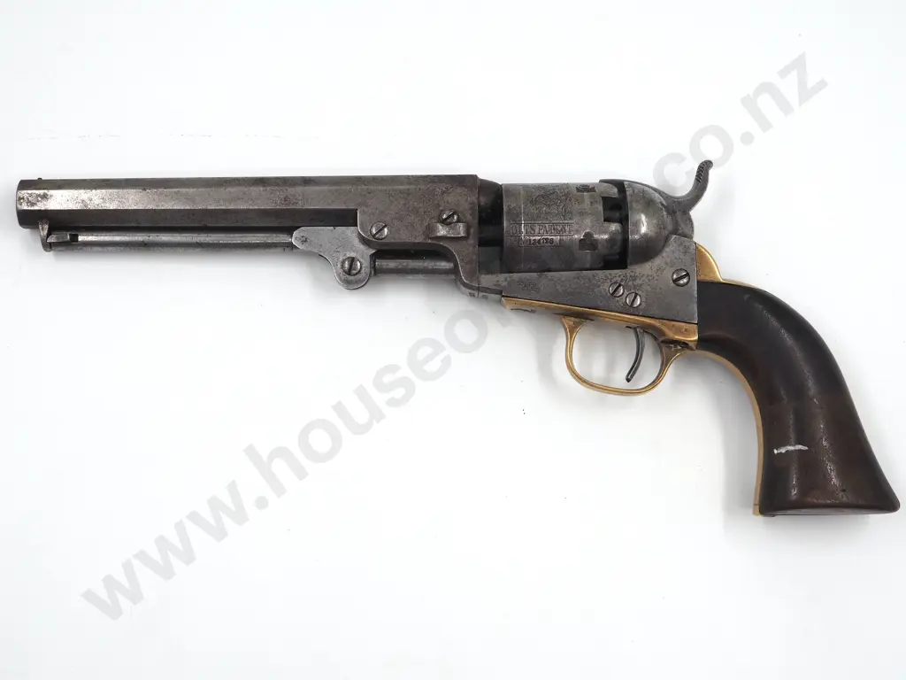 1849 Colt Pocket Pistol: .31 Caliber w Stagecoach Scene on Cylinder. Made 1857 Image 1++