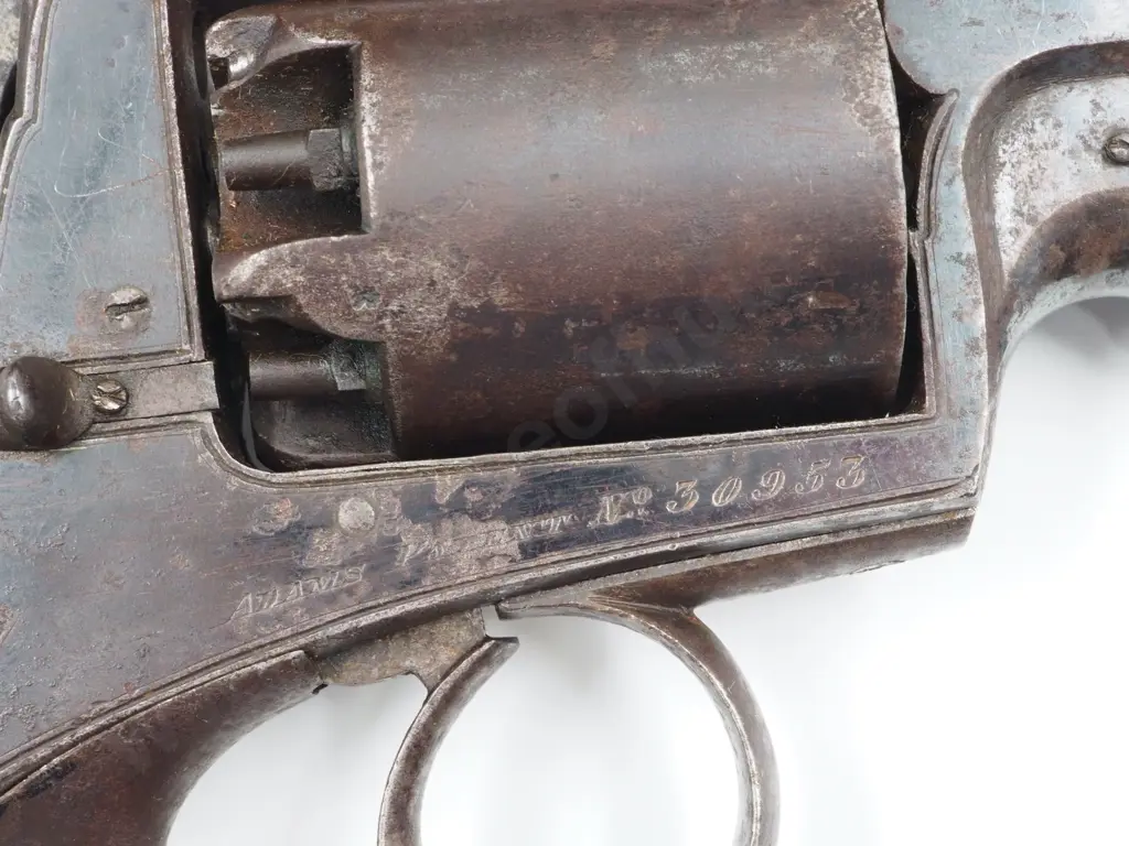 Cased 1854 .54 Bore Deane Adams Pistol: Includes original accessories Image 1++