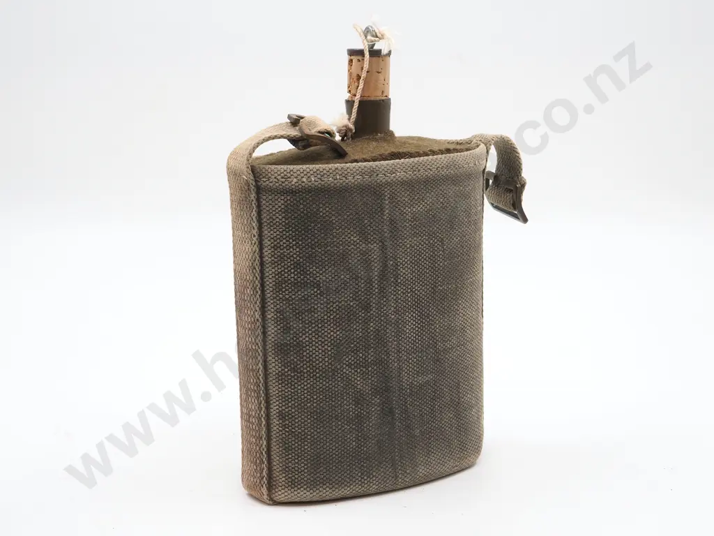 WWII British MK VII Water Bottle and sleep carrier Image 1++