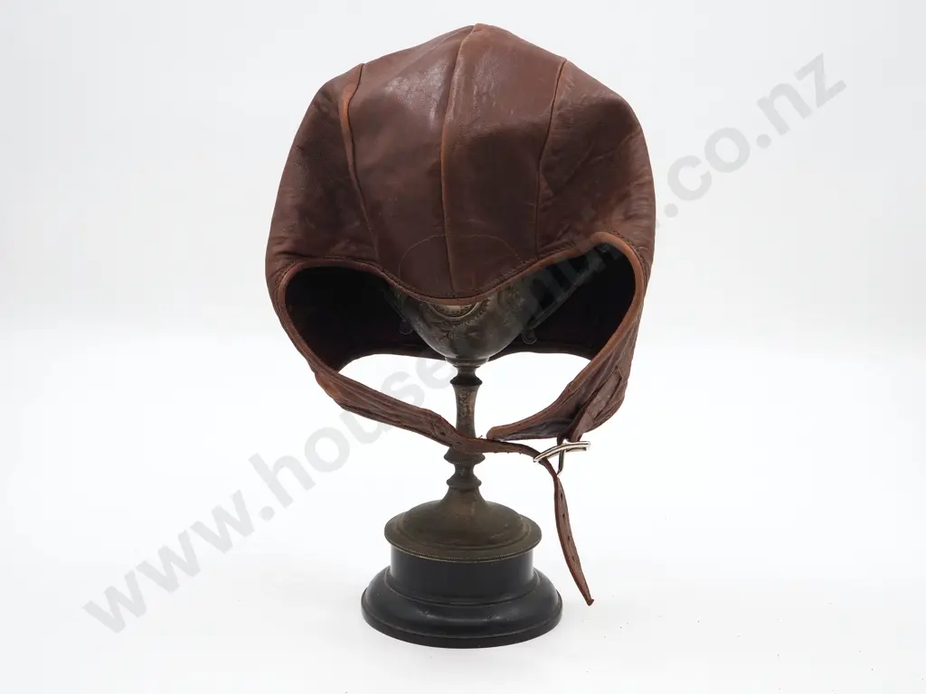WW2 American Eaglet Leather Flying Helmet Image 1++