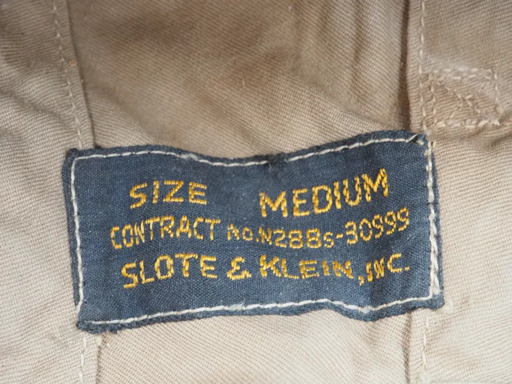 WW2 American Flying Helmet w Ear Phones - Some tearing around left headphone to material Image 1++