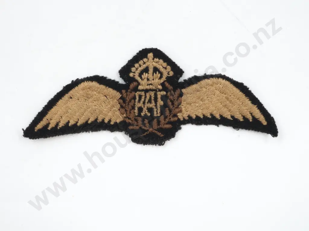 WW2 RAF Flat Cloth Wings Image 1++