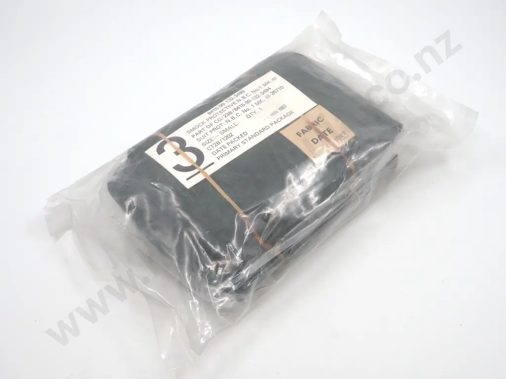 Smock Protective N.B.C. No. 1. Mk. III November 1983  Image 1++