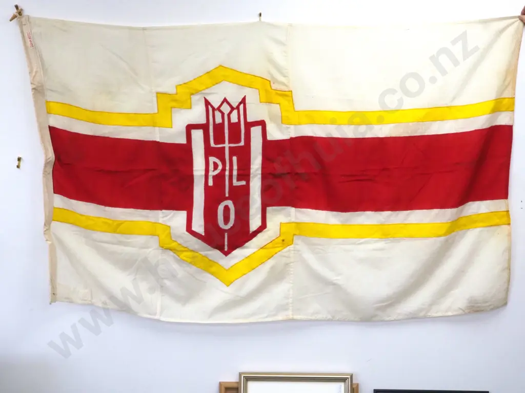 Large NZ Made PLO Flag Image 1++